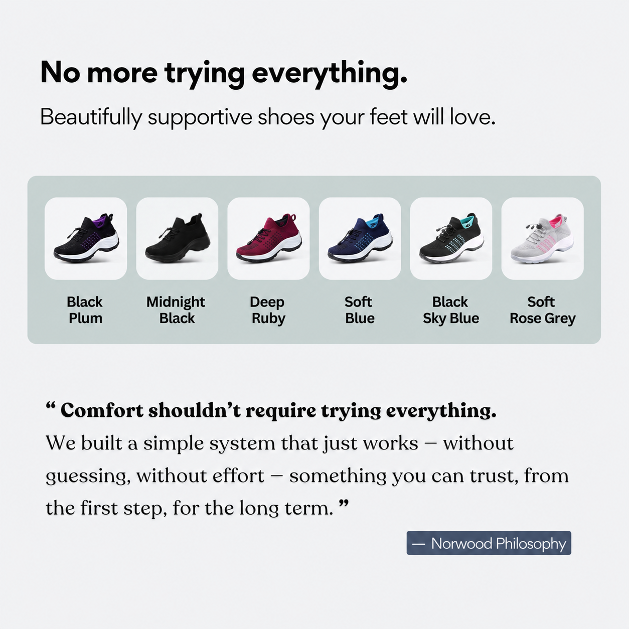 Moira - Balance Daily Walking Shoes