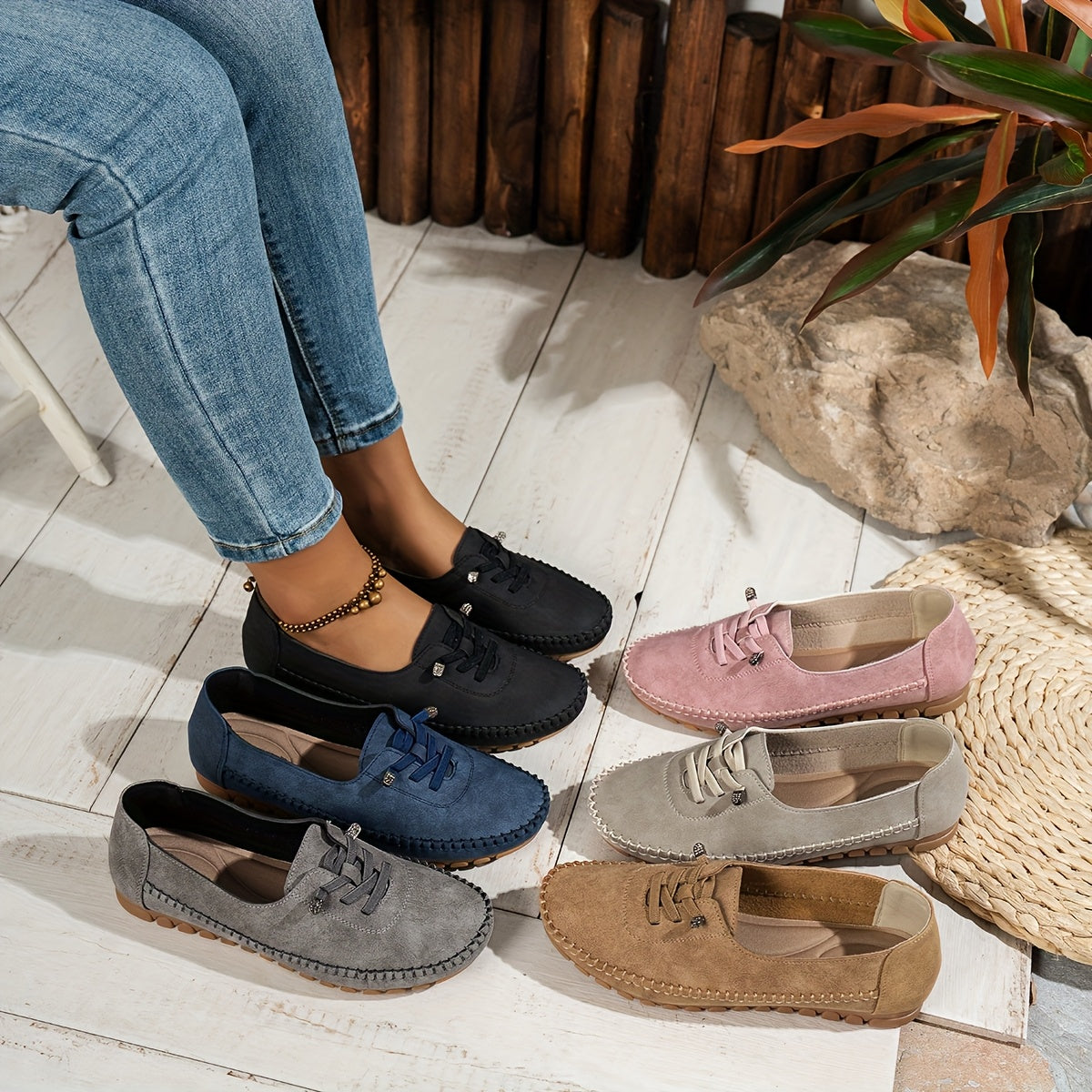 Orthelia – Soft loafers with full support